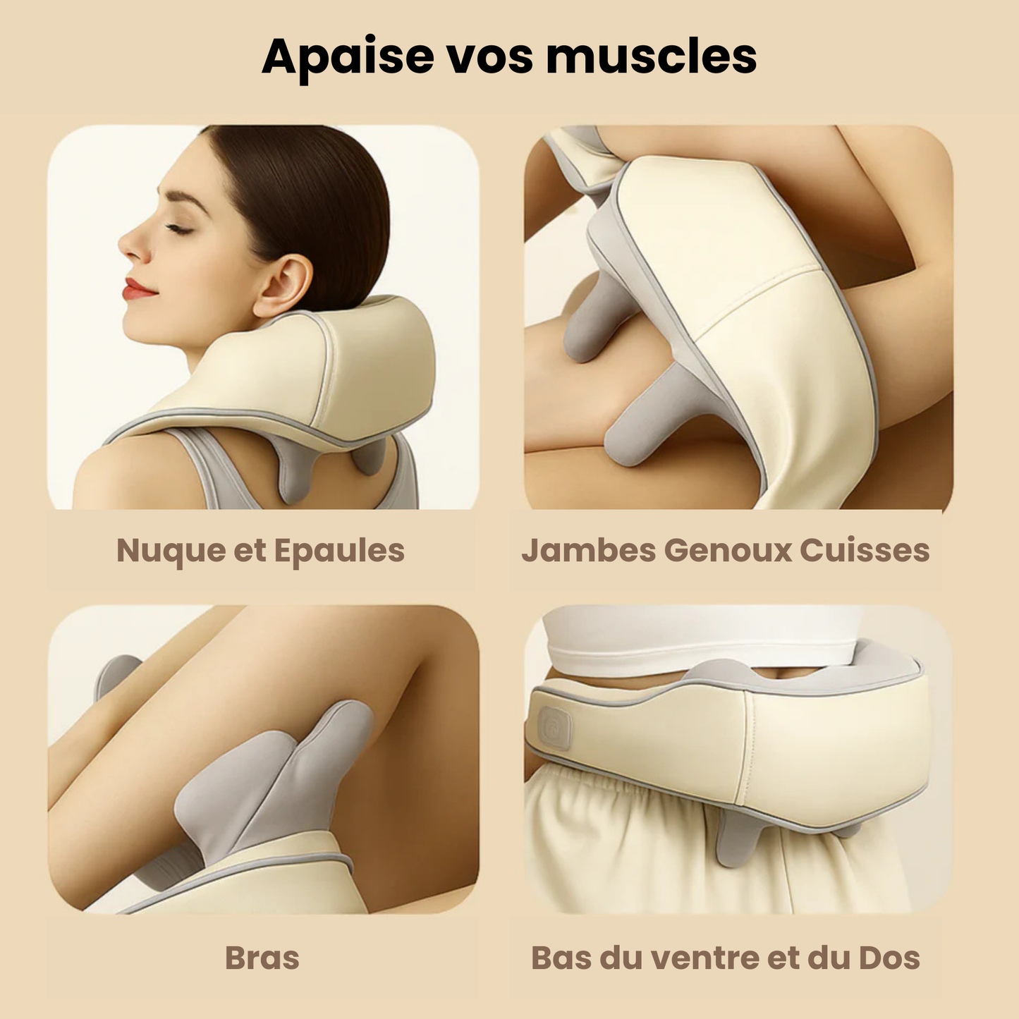 Masseur Shiatsu™ – Détente cervicales et dorsales