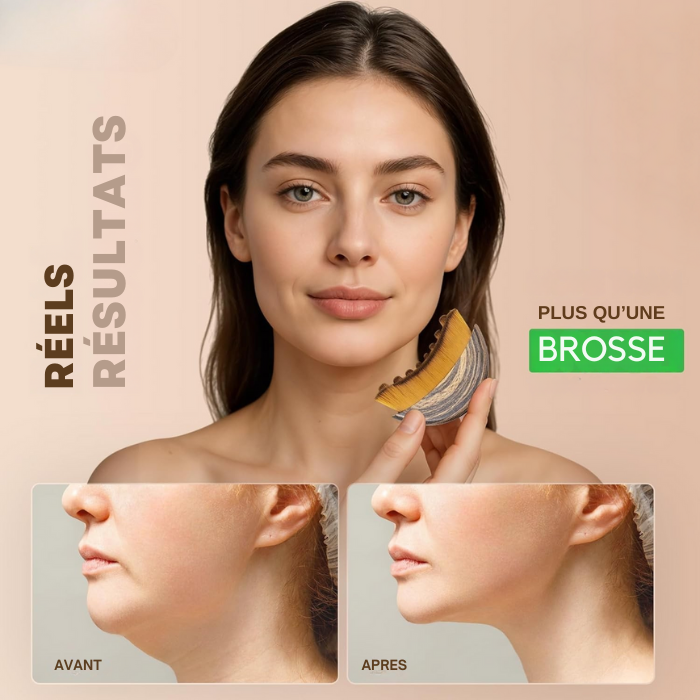 Ilfozen™ – Brosse de Drainage Lymphatique pour le Visage