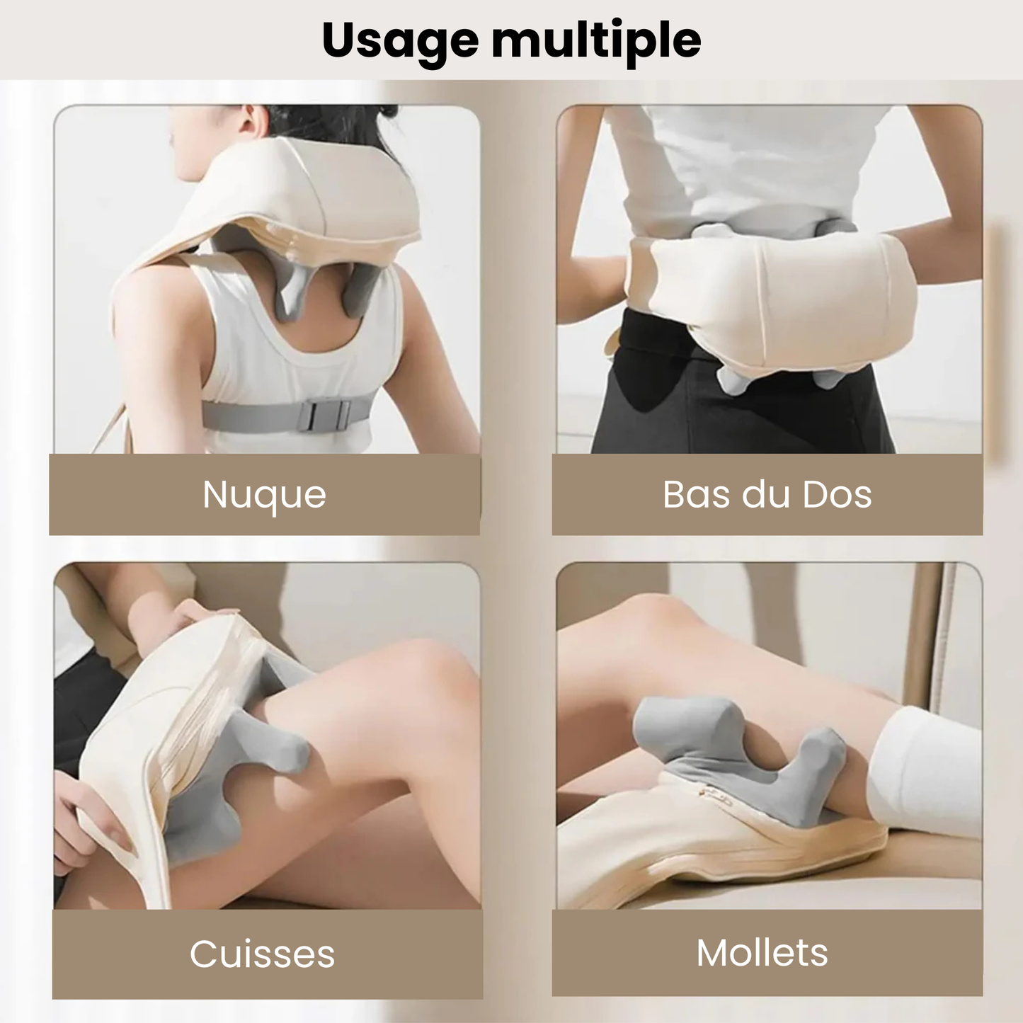 Masseur Shiatsu™ – Détente cervicales et dorsales
