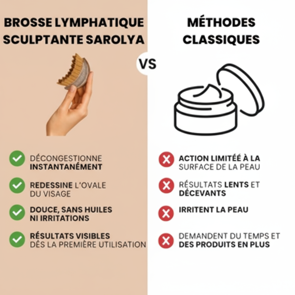Ilfozen™ – Brosse de Drainage Lymphatique pour le Visage